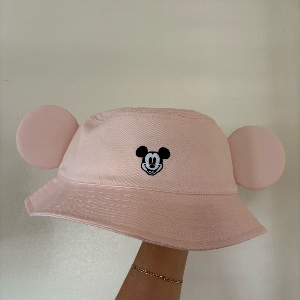 Tokyo Disney Pink Mickey Mouse Bucket Hat